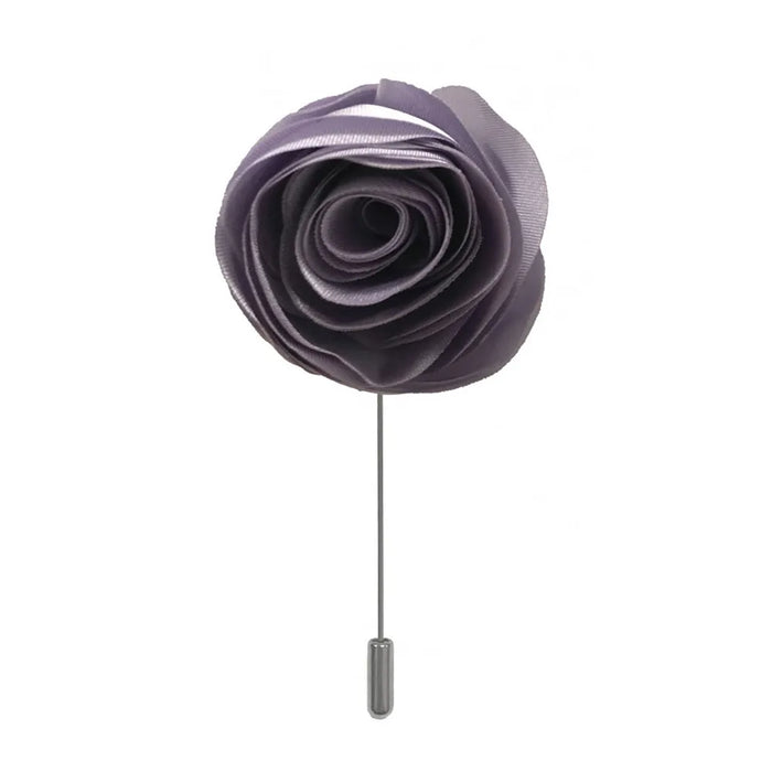 Rose Shaped Floral Lapel Pin