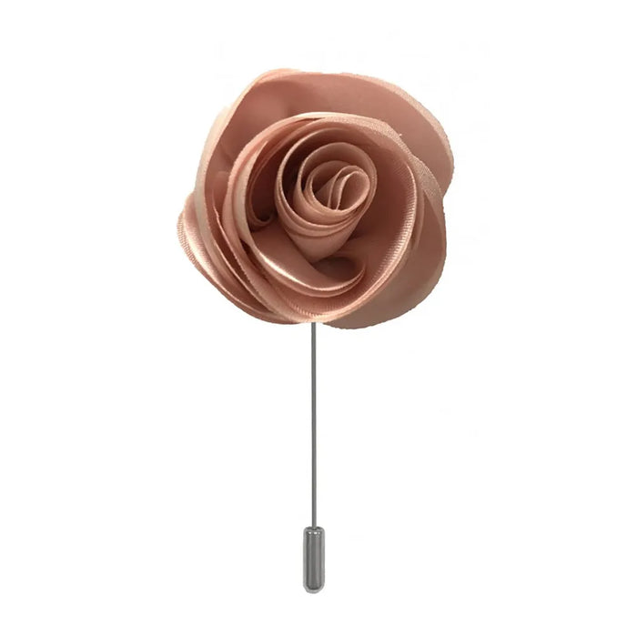 Rose Shaped Floral Lapel Pin