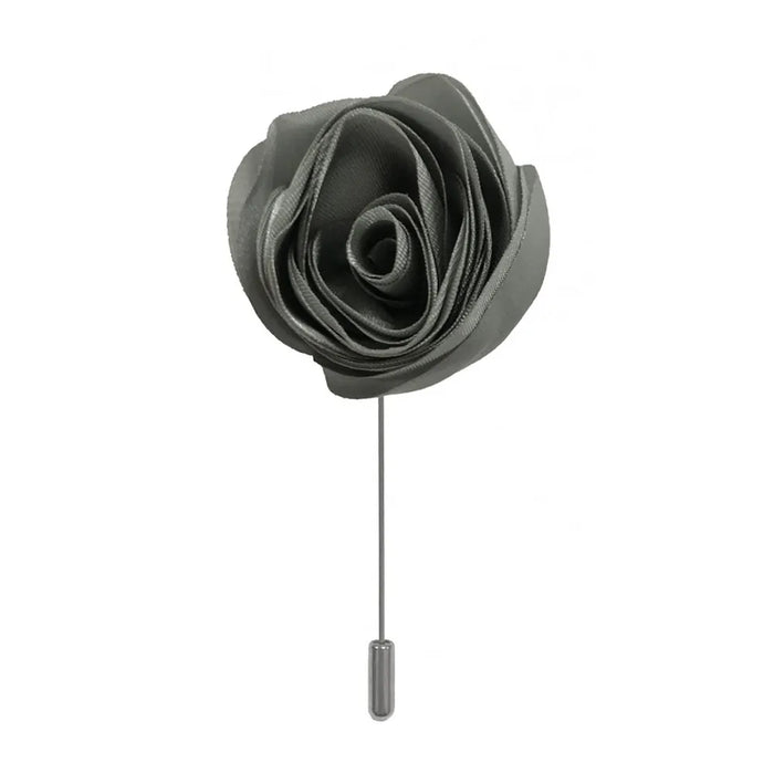 Rose Shaped Floral Lapel Pin