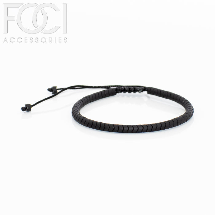 Unisex Cylindrical Beaded Bracelet