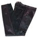 Men's Wine Purple Metallic Slim-Fit Tuxedo Pants