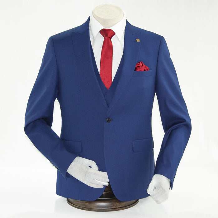 Ink Blue Designer 3-Piece Suit