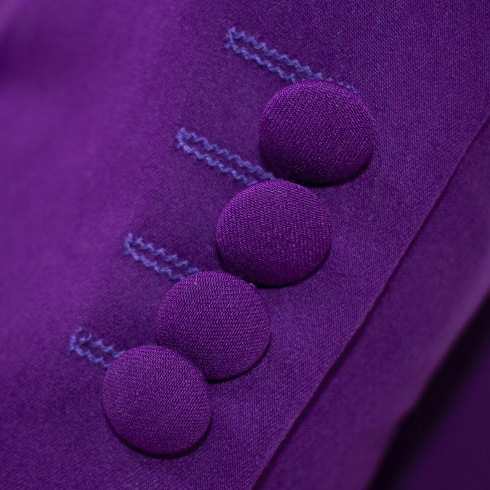 Men's Purple 2-Piece Slim Fit Suit
