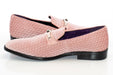 Men's Pink Bit-Loafer