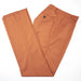 Men's Gray And Orange Plaid 3-Piece Modern Fit Wool Suit