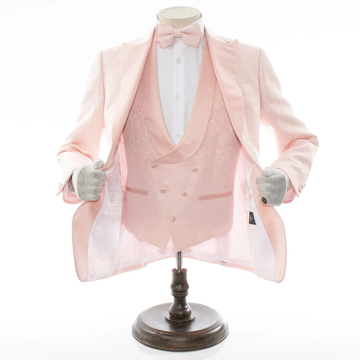 Men's Blush Pink 3-Piece Tuxedo