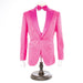 Men's Bright Hot Pink 3-Piece Tuxedo