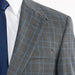 Men's Charcoal 3-Piece Modern-Fit Suit Lapel