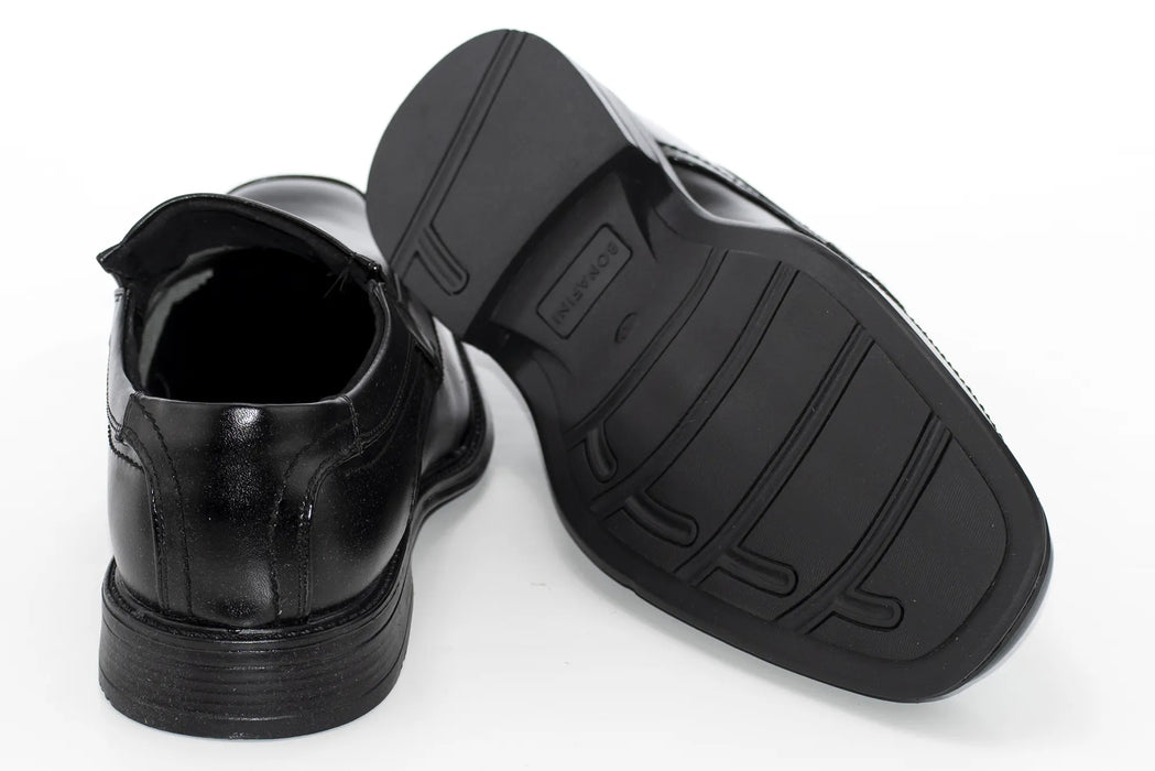 Black Slip-On Dress Loafer