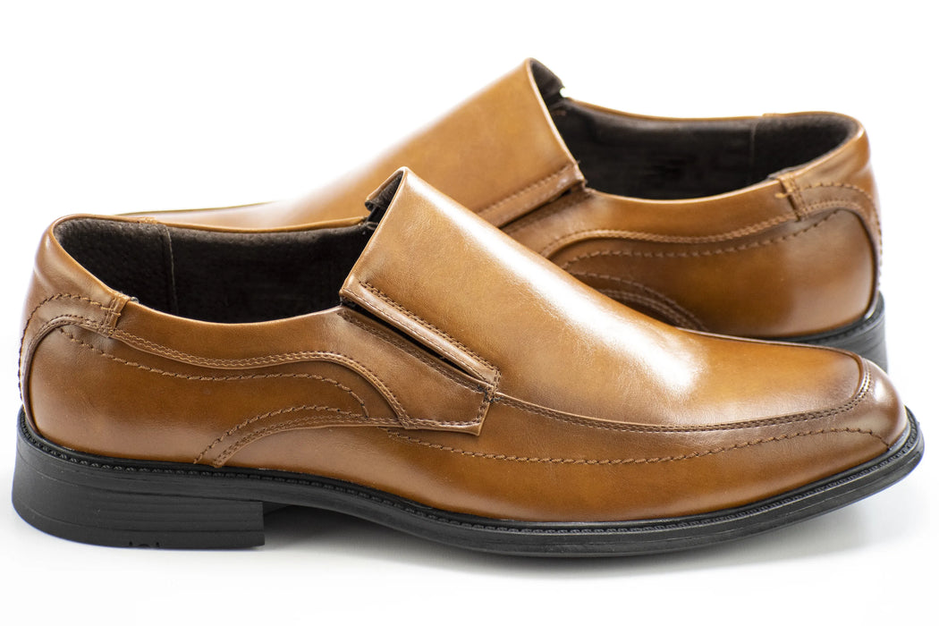 Cognac Slip-On Dress Loafer