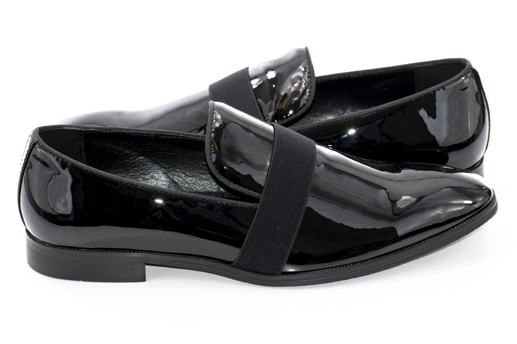 Black Patent Leather Classic Loafer