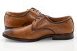 Men's Brown Leather Derby Lace Dress Shoe