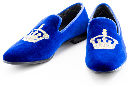 Men's Velvet Crown Loafer Blue