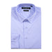 Men's Lavender Stretch Regular-Fit Dress Shirt