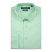 Men's Mint Green Stretch Slim-Fit Dress Shirt