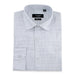 Men's Gray Modern-Fit Dress Shirt