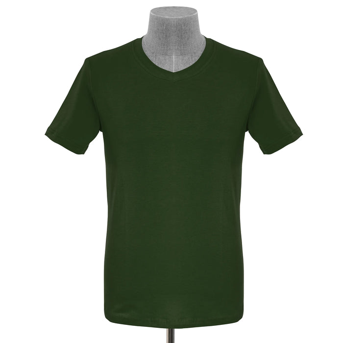 Hunter Green V-Neck Shirt