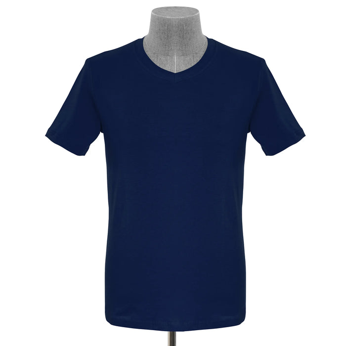 Navy Blue V-Neck Shirt
