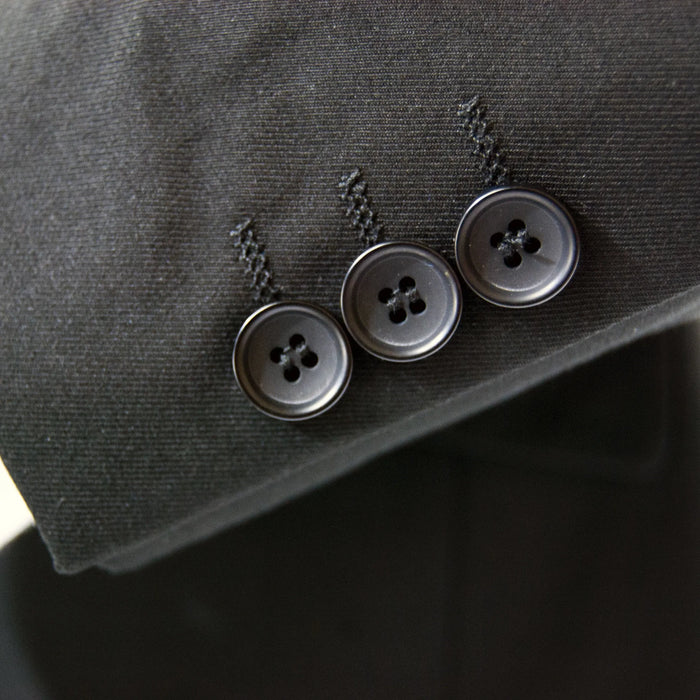 Black Premium 2-Piece European Slim-Fit Suit