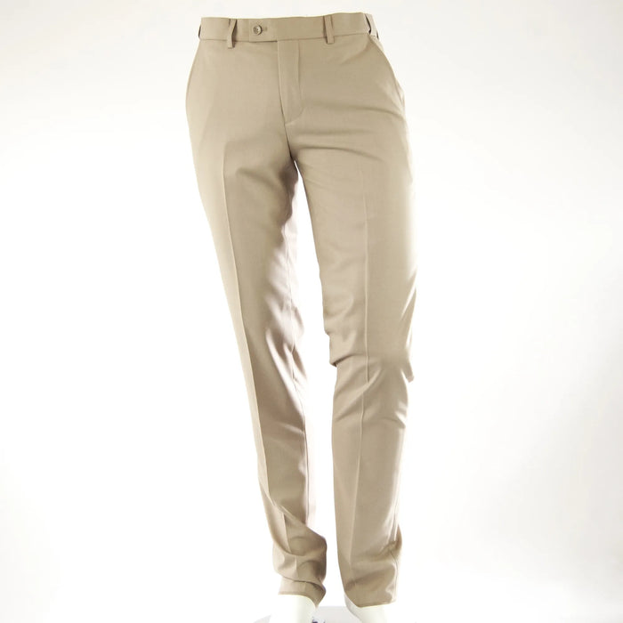 Luciano | Beige Regular-Fit Pants