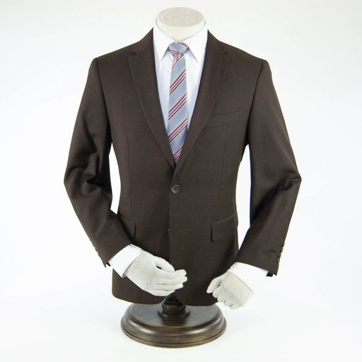 Men's Brown 2-Piece Big & Tall Suit