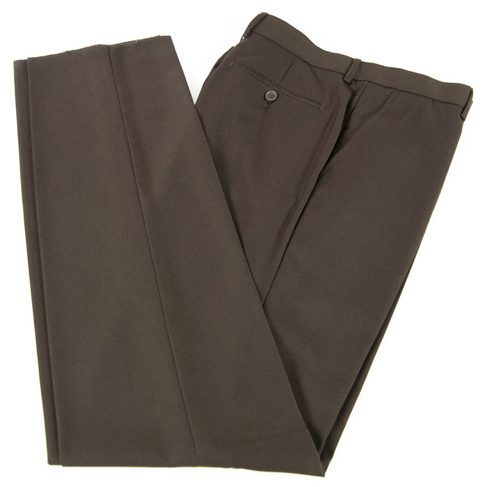 Men's Brown 2-Piece Slim-Fit Suit