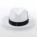 Men's White Feather Plumed Fedora