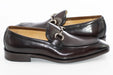 Men's Chestnut Brown Leather Horsebit Dress Loafer
