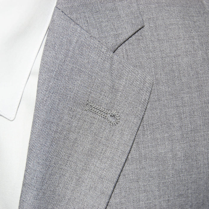 Gray Classic 2-Piece Slim-Fit Suit