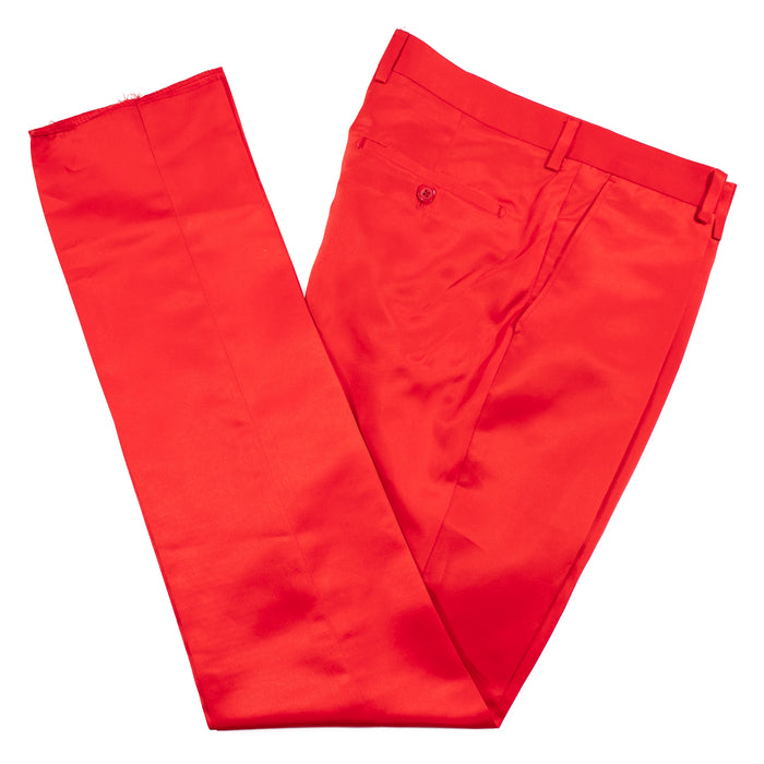 Red 4-way Stretch Dress Pants