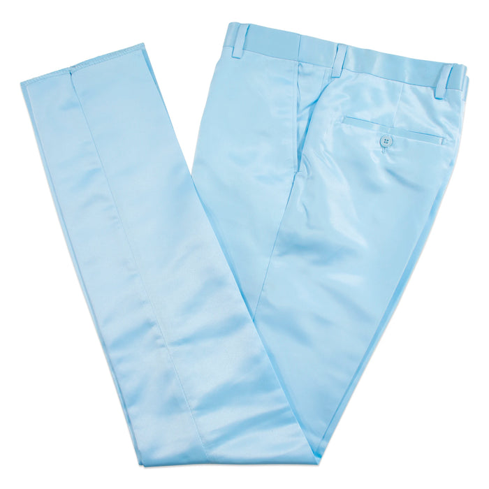 Sky Blue 4-way Stretch Dress Pants