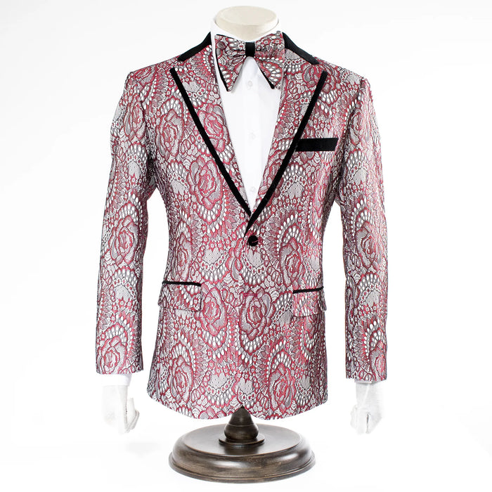Red Paisley Dinner Jacket