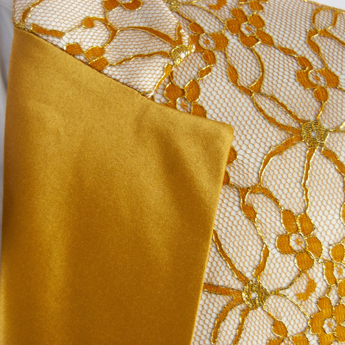 Gold Lace Dinner Jacket