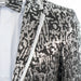Men's Black And Silver Metallic 2-Piece Slim-Fit Tuxedo Notch Lapel