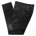 Men's Black Metallic 2-Piece Slim-Fit Suit Pants