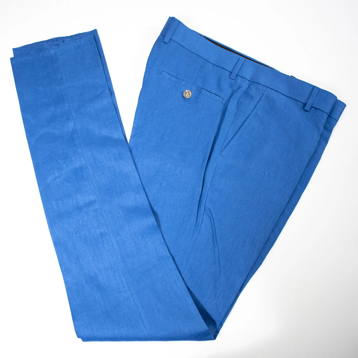 Indigo 2-Piece Slim-Fit Linen Suit