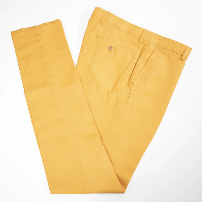 Rust 2-Piece Slim-Fit Linen Suit