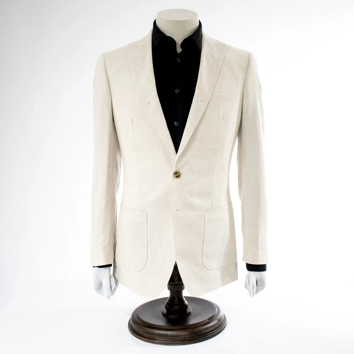 Sand 2-Piece Slim-Fit Linen Suit