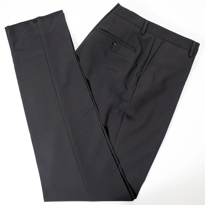 Black Stretch Slim-Fit 2-Piece Suit