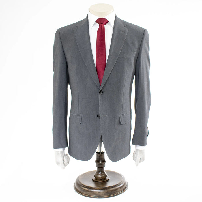 Charcoal Stretch Slim-Fit 2-Piece Suit