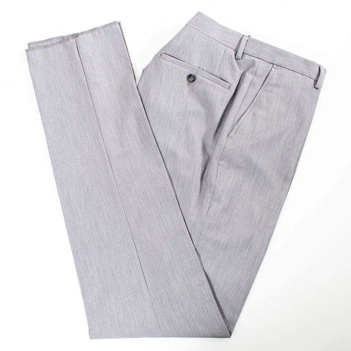 Light Gray Stretch Slim-Fit 2-Piece Suit