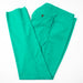 Men's Emerald Green Double-Breasted Slim-Fit Suit With Peak Lapels