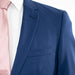 Men's Dark Blue 3-Piece Ultra-Slim Suit