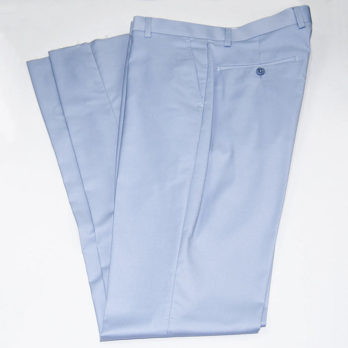 Sky Blue Premium 3-Piece Slim-Fit Suit