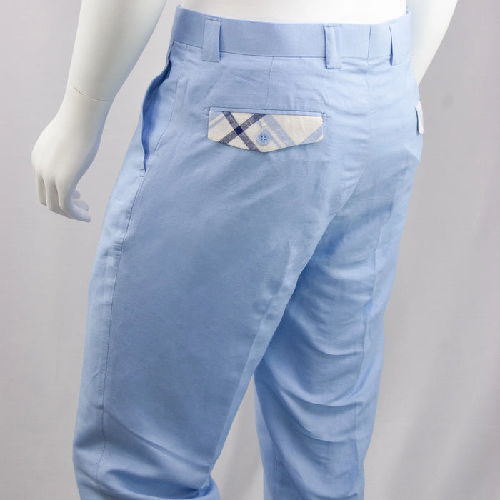 Blue 2-Piece Slim-Fit Walking Suit