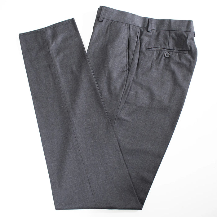 Charcoal 3-Piece Slim-Fit Notch Lapel Suit