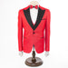 Men's Red Glitter 3-Piece Tuxedo