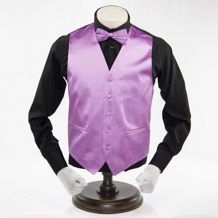 Solid Radiant Orchid Vest