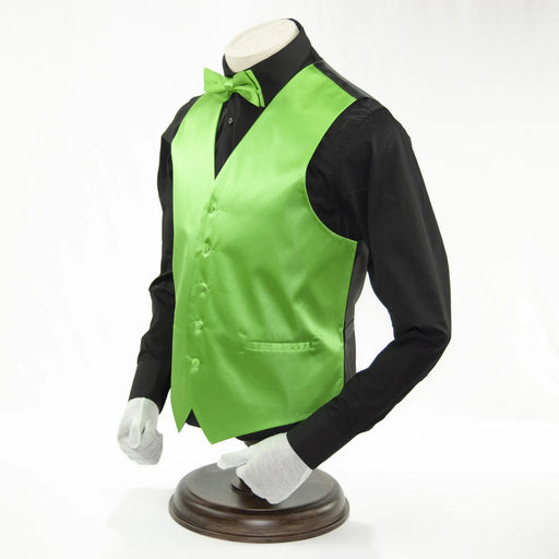 Men's Apple Green Tuxedo Vest