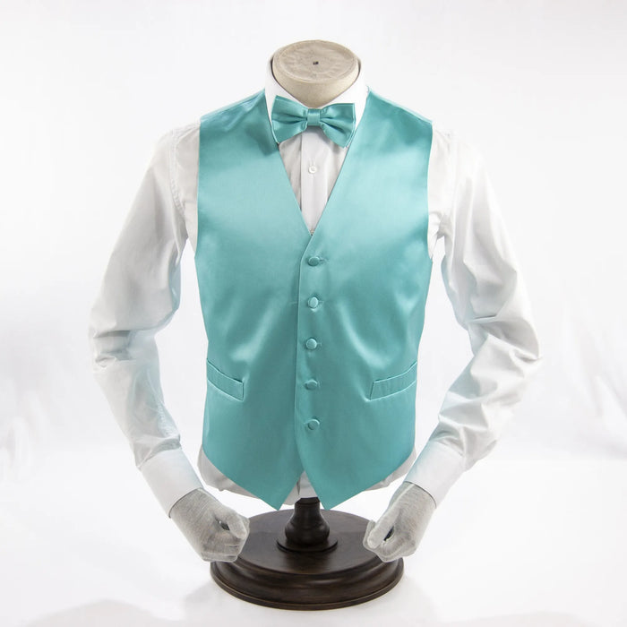 Solid Turquoise Vest